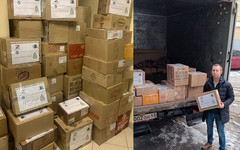Кировским военнослужащим в зону СВО отправят 37 коробок с продуктами