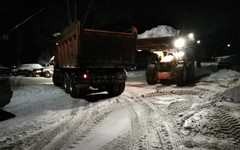 В выходные в Кирове вывезут снег с пяти улиц