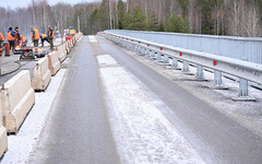 В Нагорском районе завершают ремонт моста года через реку Кобра