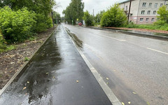 В Лянгасово обновили улицу Марьино и тротуары на Спортивной