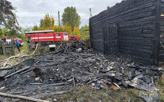 В Кировской области из-за пепла сгорел дом на две семьи