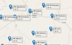 Сегодня столбики термометров в Кирове поднялись до рекордной отметки