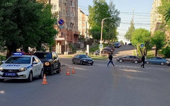 На Пролетарской «Хавал» наехал на пешехода с велосипедом