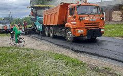 В деревне Безводное ремонт дороги закончат до 31 июля