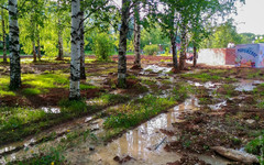 Кочуровский парк заливает водой из-за нового фонтана