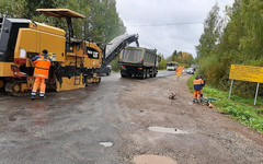В Кирово-Чепецком районе начался ремонт дороги до Пасегово