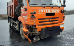 В Вятскополянском районе в аварии с КамАЗом пострадал человек