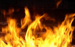 В Яранском районе дом сгорел дотла