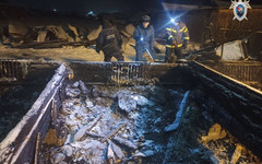 Следователи возбудили уголовное дело по факту пожара в Кильмези