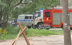 В Кирове оцепили перекрёсток Милицейской и Карла Либкнехта