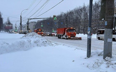 За выходные из Кирова вывезли 22 тысячи кубометров снега