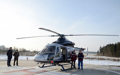 В Кировской области вертолёты санавиации за полгода спасли 75 детей