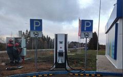 В Кировской области построили семь зарядок для автомобилей