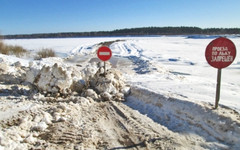 В Кировской области закрыли первую ледовую переправу