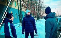 Хоккеисты «Родины» посетили центр помощи детям-сиротам
