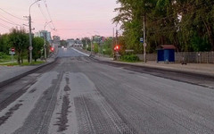 Ремонт дороги на улице Воровского завершится на следующей неделе