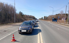 На трассе Киров - Стрижи - Оричи столкнулись три автомобиля