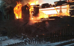 В Омутнинском районе произошёл пожар в доме во время застолья