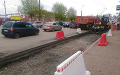 На Воровского начали ремонтировать дорогу
