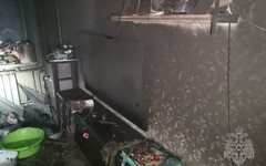 Из-за пожара в кировской высотке эвакуировали почти 50 человек