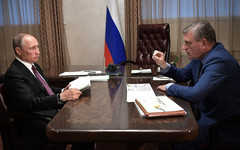 Президент Владимир Путин встретился с врио губернатора Игорем Васильевым