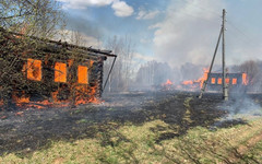 В Яранском районе районе дотла сгорел жилой дом. Погибли два человека