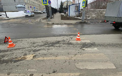 На улице Казанской на переходе сбили женщину