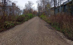 В Коминтерновском отремонтирована грунтовая дорога на улице Баумана