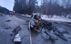 В Слободском районе в аварии с грузовиком погибла женщина