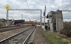 При обрушении моста в Смоленской области погибла женщина