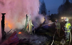 В Кировской области за сутки потушили три пожара