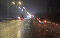 На Южном обходе Кирова произошло тройное столкновение