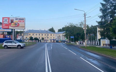 На Хлебозаводском нанесли новую разметку
