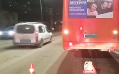 В Кирове автобус маршрута №53 сбил пешехода на улице Красина