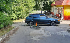В Кирово-Чепецке водитель ВАЗ сбил 14-летнего велосипедиста