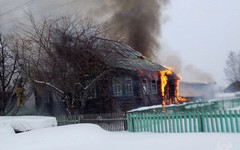 В Белохолуницком районе при пожаре погибла женщина