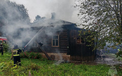 При пожаре под Яранском погиб 63-летний мужчина