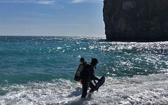 В Крыму погиб кировчанин, сорвавшись в море с 50-метровой скалы