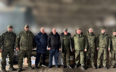 Александр Соколов встретился с бойцами в зоне СВО