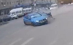 В соцсетях появилось видео ДТП на Московской, в котором пострадал несовершеннолетний