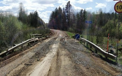 В Афанасьевском районе ограничили движение большегрузов через реку Ужитель