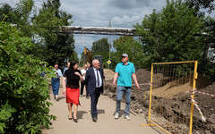 В историческом центре Слободского модернизируют коммуникации и дороги