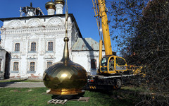 Екатерининский собор в Слободском стал златоглавым