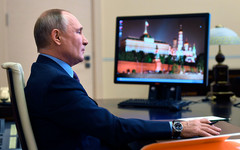 Александр Соколов принимает участие в онлайн-встрече с Владимиром Путиным
