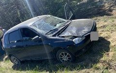 Женщина-водитель пострадала в аварии на трассе в Кильмезском районе