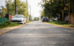 В Ганино благоустроили все асфальтированные дороги