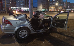 В результате ДТП на улице Московской в Кирове травмировано два человека