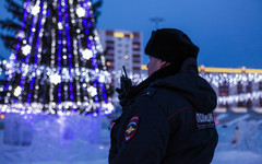 В новогоднюю ночь в Кирове охранять порядок будут полицейские, казаки и служебные собаки