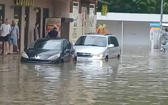 На Кубани из-за разлива рек затоплены десятки домов
