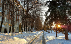 Погода в Кирове. Во вторник будет ясно и морозно